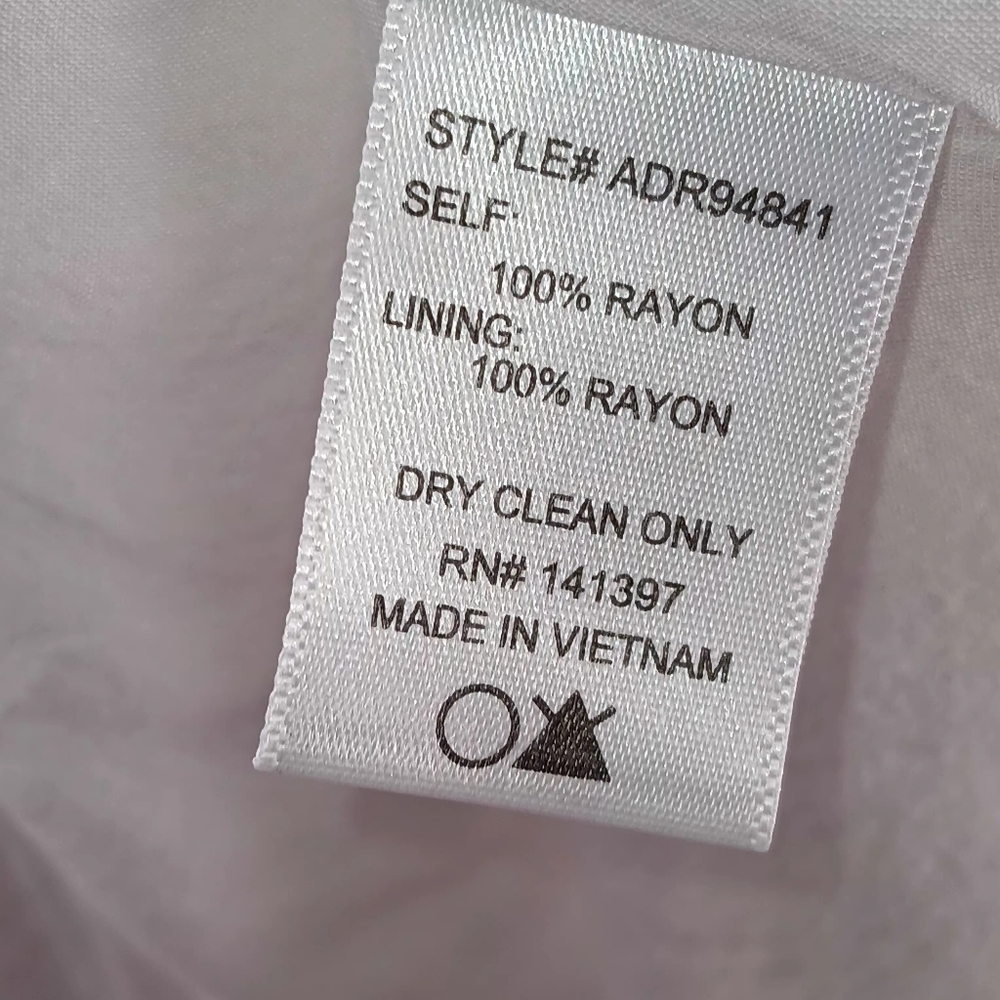 Astr The Label Wrap Dress White Embroidered Side Tie Sz S Cottagecore Boho Chic - Picture 7 of 10